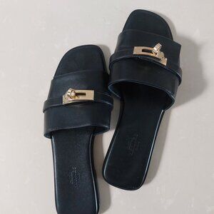 Hermes Giulia Sandals 37.5